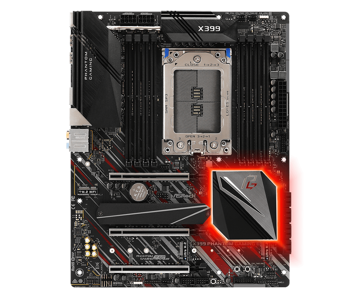 Asrock x399 phantom gaming 6 обзор